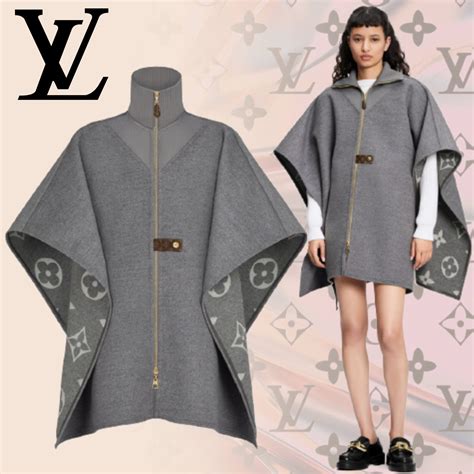 louis vuitton cape coat